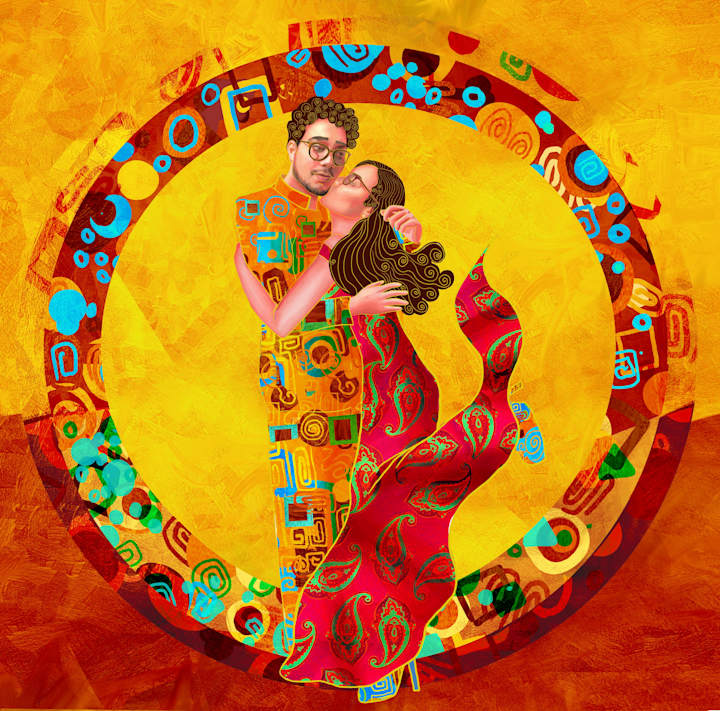 Cover image for Klimt-inspired portraits