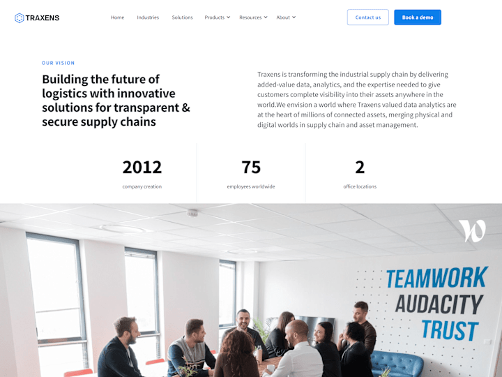 Cover image for Traxens