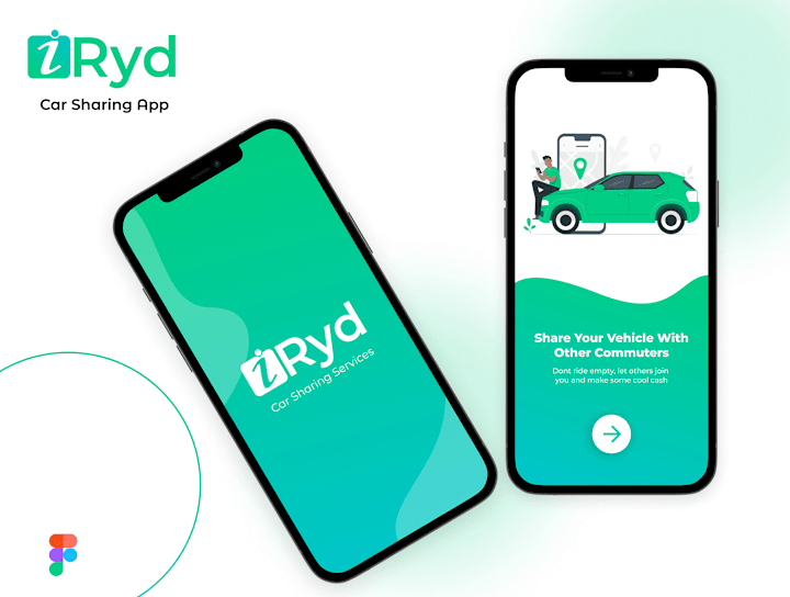 Cover image for iRyd Car Sharing App