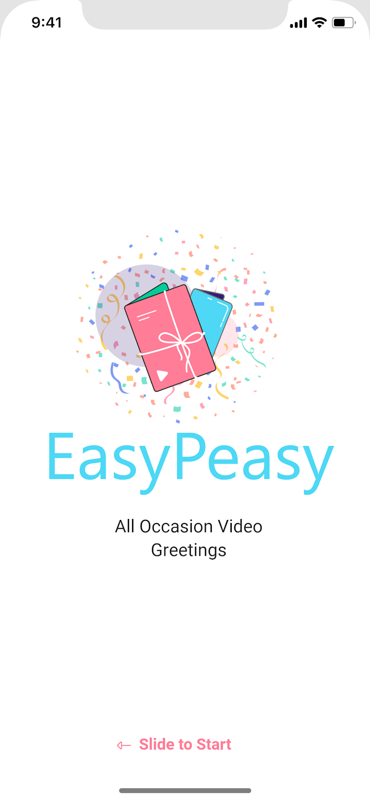 Cover image for Easy Peasy: Personalized Greeting Cards