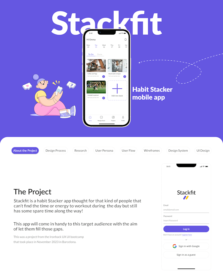 Cover image for Stackfit - Native Ios App