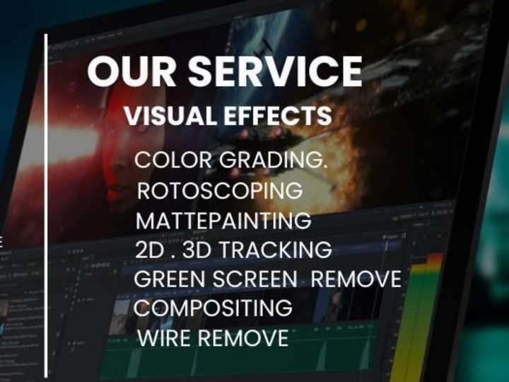 Cover image for VFX   video editing  graphics design