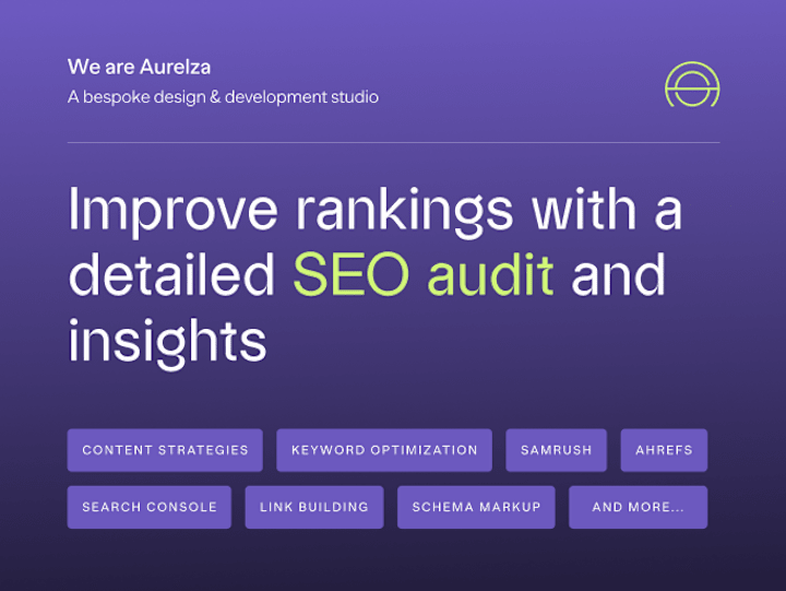 Cover image for Comprehensive SEO Audit