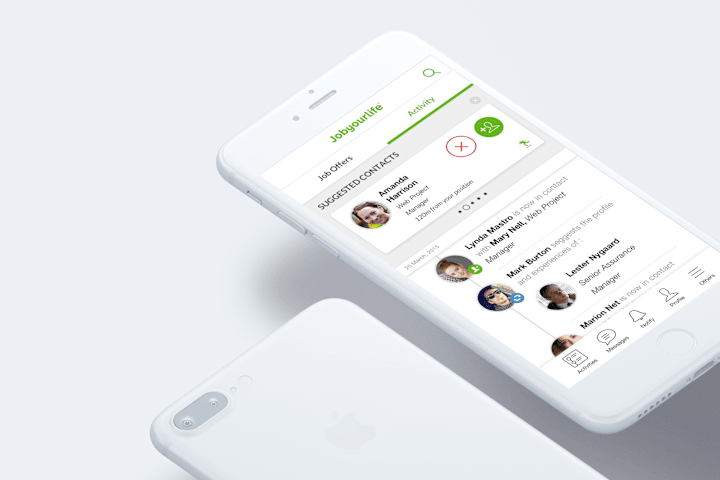 Cover image for Jobyourlife iOS App Ux & Ui :: Behance