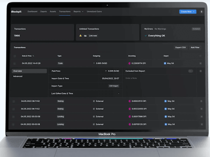 Cover image for Blockpit - a cloud platform that simplifies crypto tax reporting