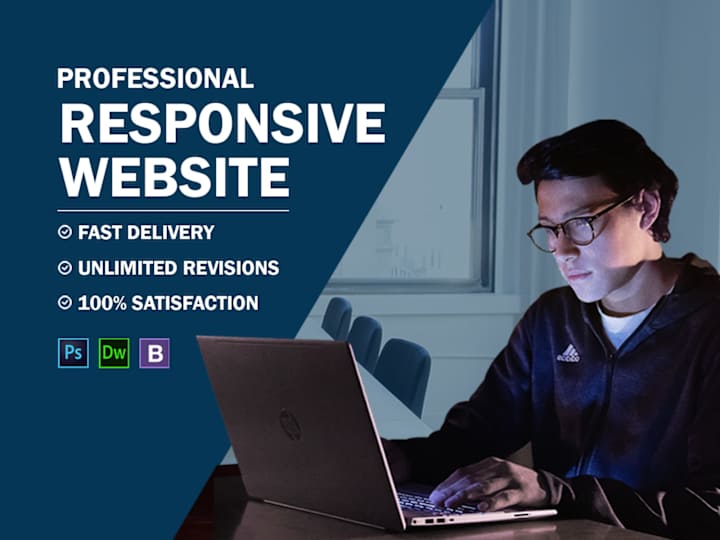 Cover image for I will design a professional responsive website