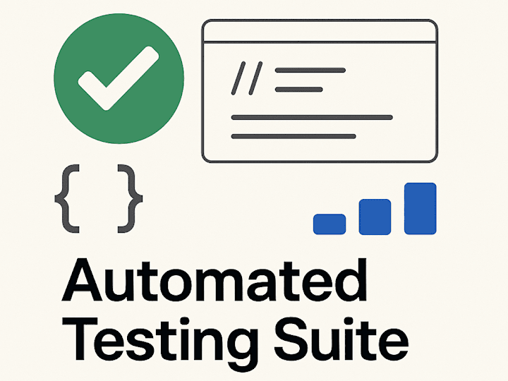 Cover image for Automated Testing Suite for Web Apps