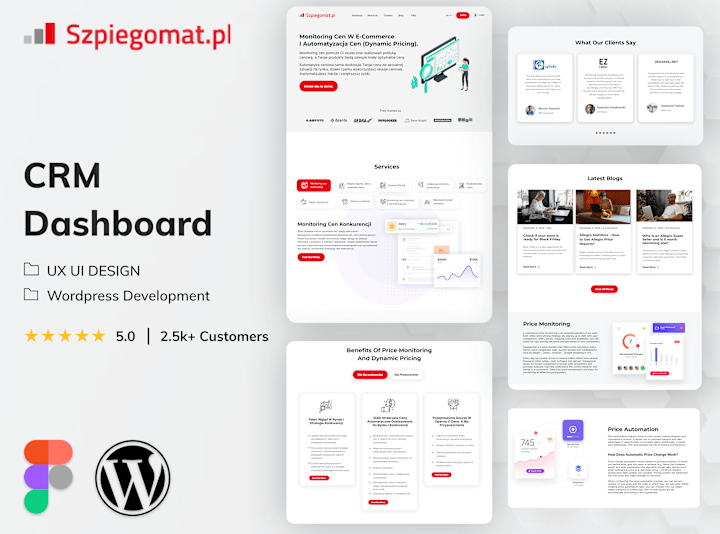 Cover image for CRM Dashboard Design & Development