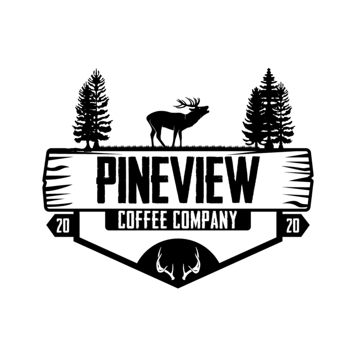 Cover image for Pineview Coffee Logo and Website Design