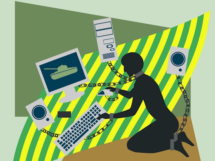 Cover image for Computer users at risk