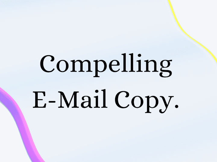 Cover image for E-Mail Copy Designed to Capture Your Vision.  