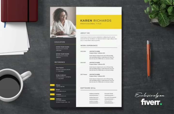 Cover image for Design professional CV or resume design modern and eye catching