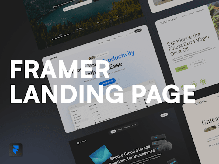 Cover image for Professional Landing Page in Framer