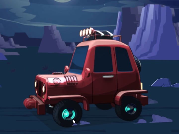 Cover image for Interactive Car made with Rive and Blender