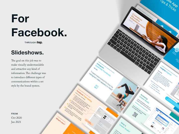 Cover image for Slideshow Presentations and Brochures for Facebook
