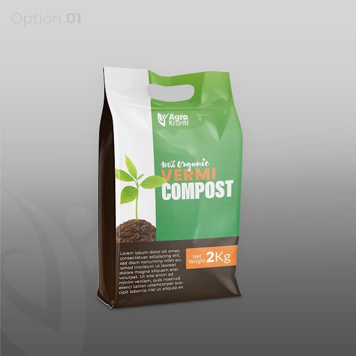 Cover image for Vermi Compost Package design :: Behance