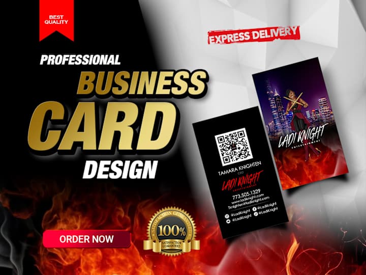 Cover image for I will do professional business card design
