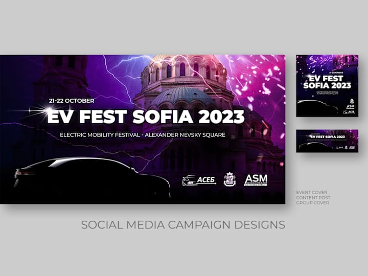 Cover image for Social Media Campaign Design for EV Event