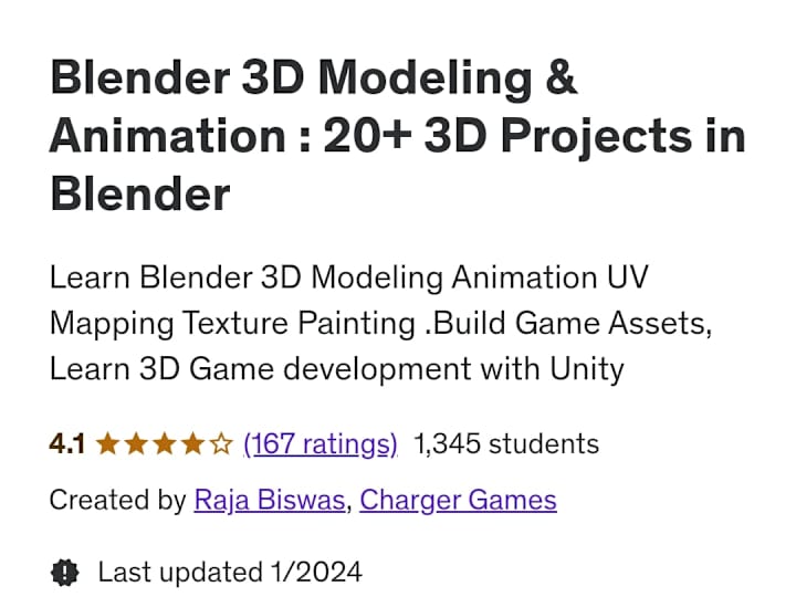 Cover image for Blender 3D