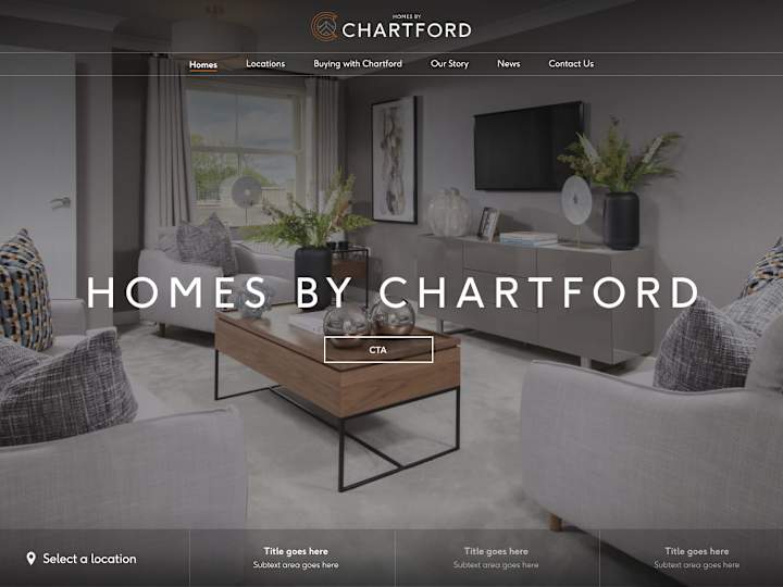 Cover image for Chartford Homes - UI/UX Design