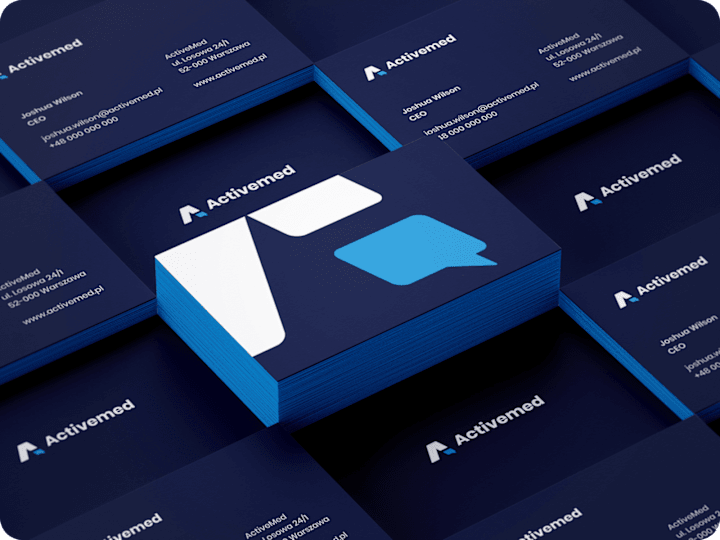 Cover image for Activemed - Trusted IT Caretaker for Medicine [Brand identity]