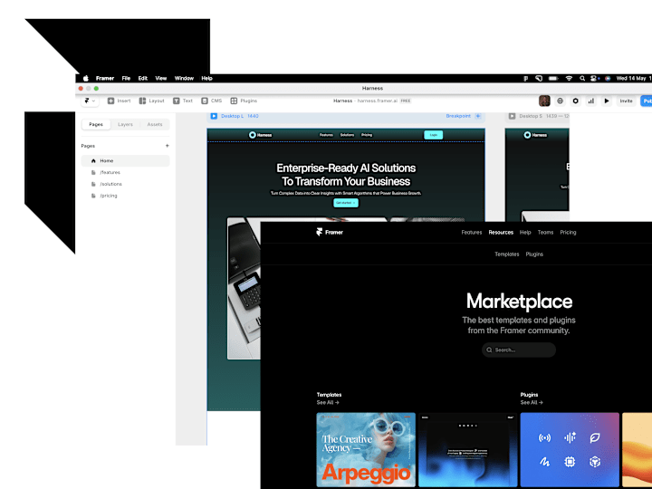Cover image for Framer Template Customization