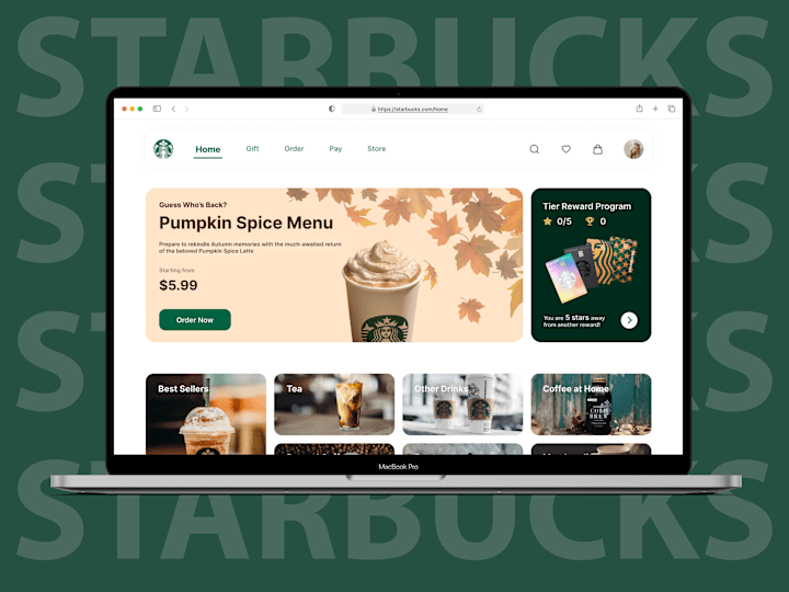 Cover image for Starbucks Website Redesigning Case Study | Heuristic Evaluation