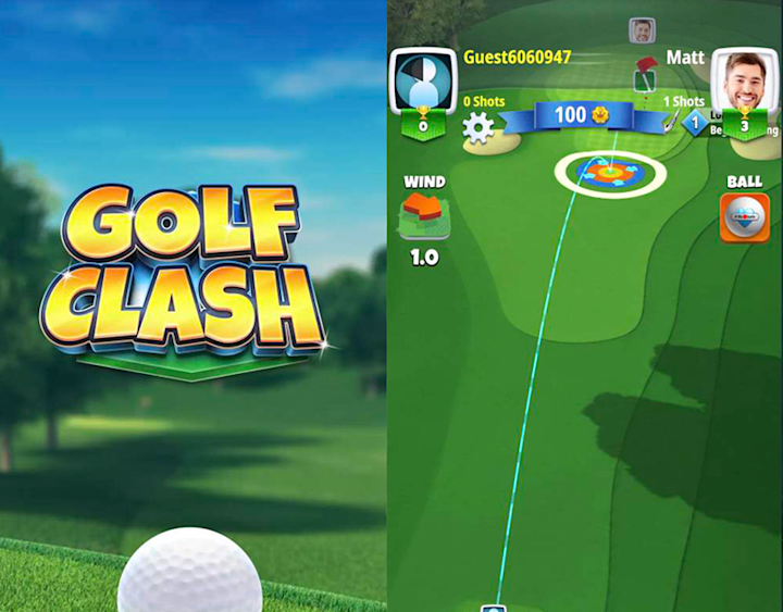 Cover image for Golf Clash The Ultimate Mobile Golf Experience :: Behance