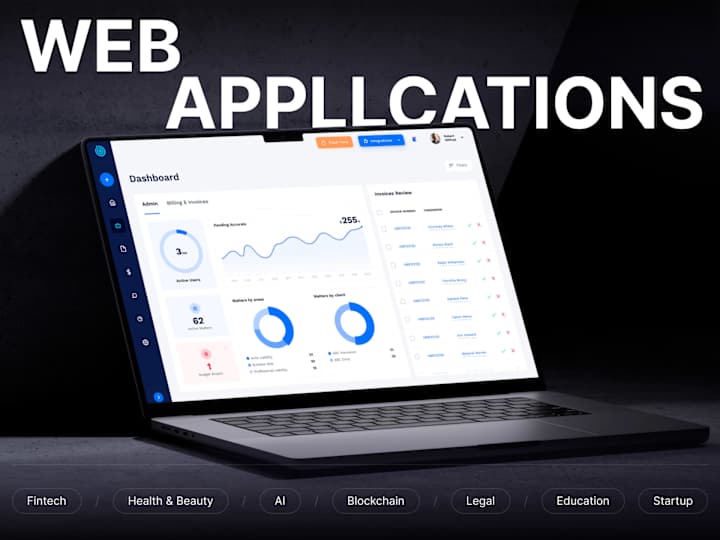 Cover image for Web Application / SaaS UI/UX Design