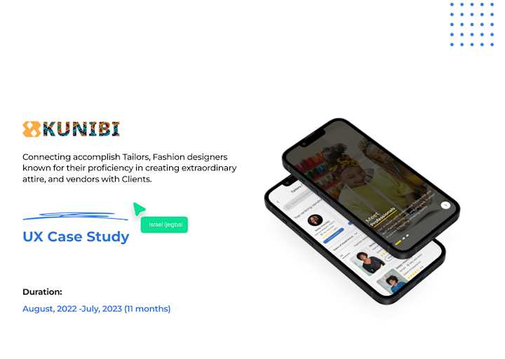 Cover image for Kunibi e-commerce Mobile App for Fashion Designers