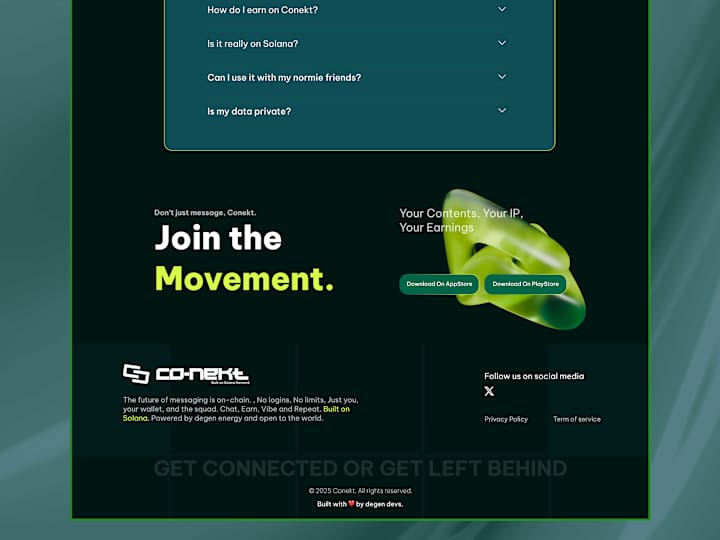 Cover image for ConektApp Website Redesign
