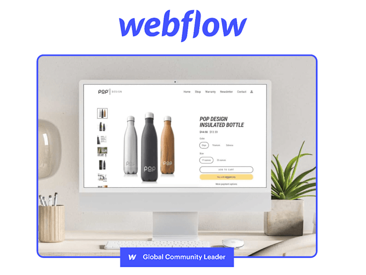 Cover image for Webflow Landing Page Development ✨