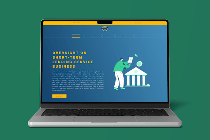 Cover image for Built Website for Native Tribe body