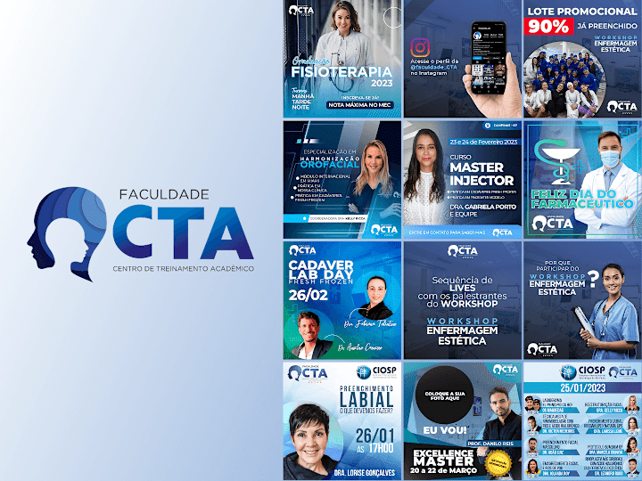 Cover image for CTA College - Social Media Posts, Graphic Design