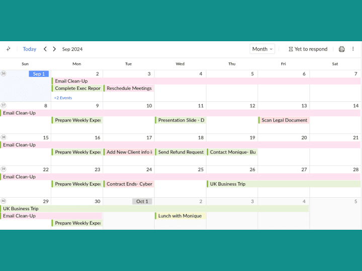 Cover image for Calendar Management & Event Scheduling