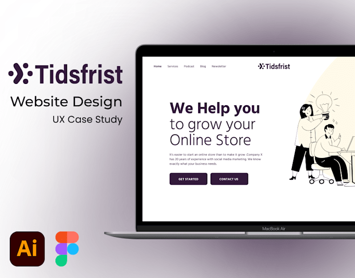 Cover image for Tridsfrist | Website Design & Case Study 