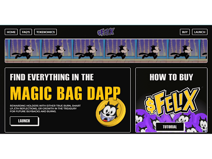Cover image for Magic Bag | A Crypto Token Website