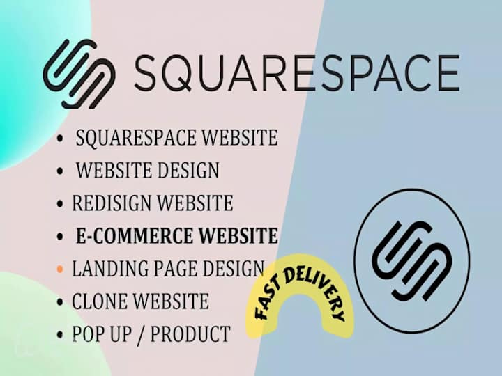 Cover image for Build responsive squarespace website design squarespace redesign