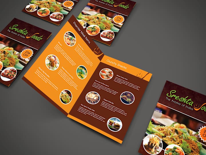 Cover image for Sreshta Foods branding