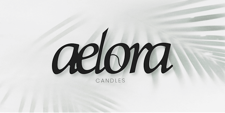 Cover image for Aelora Candles - Brand Identity & Packaging.