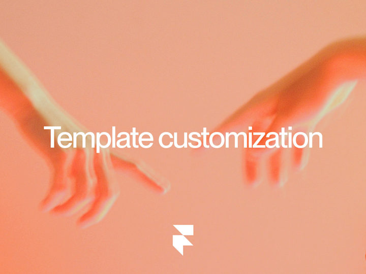 Cover image for Framer Template Customization