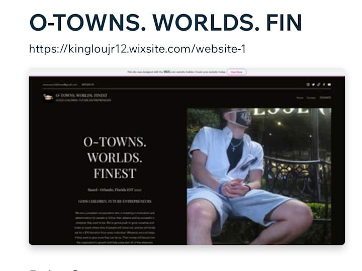 Cover image for Home | O-TOWNS. WORLDS. FINEST