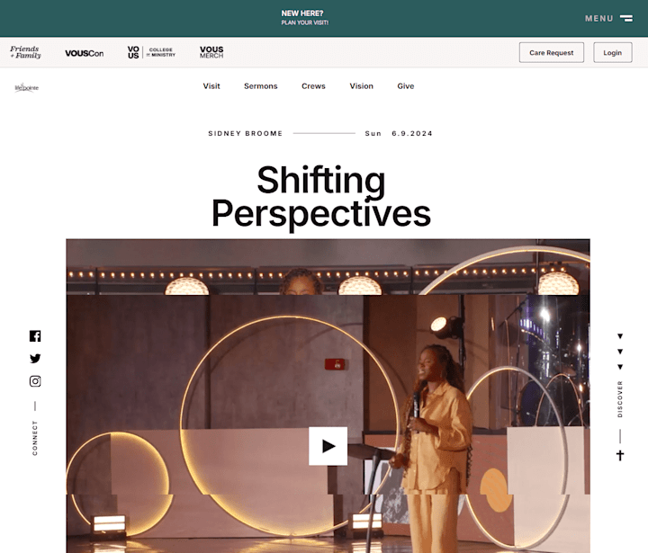 Cover image for Church Webflow Website