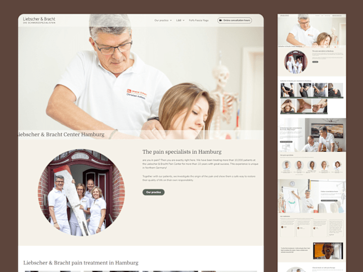 Cover image for Wix Website Design for Health and Therapy  