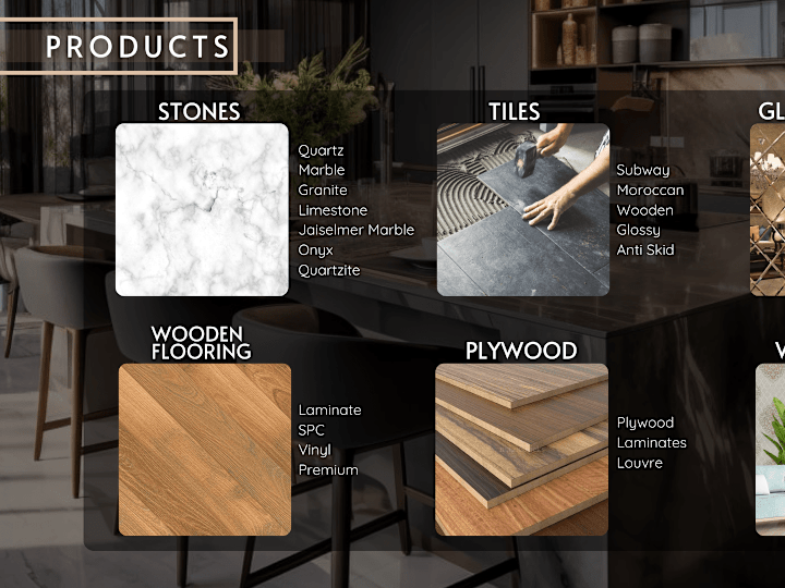 Cover image for Brochure for an interior design company