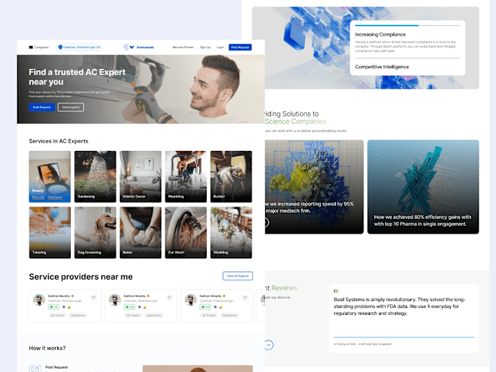 Cover image for Complete Web App and Mobile App design