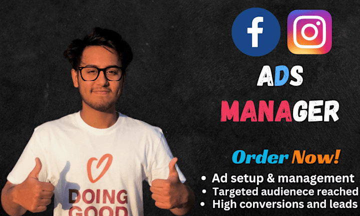 Cover image for I will create facebook and instagram ads for your business