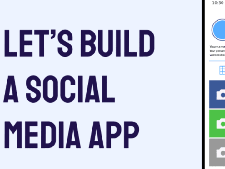 Cover image for Social media app