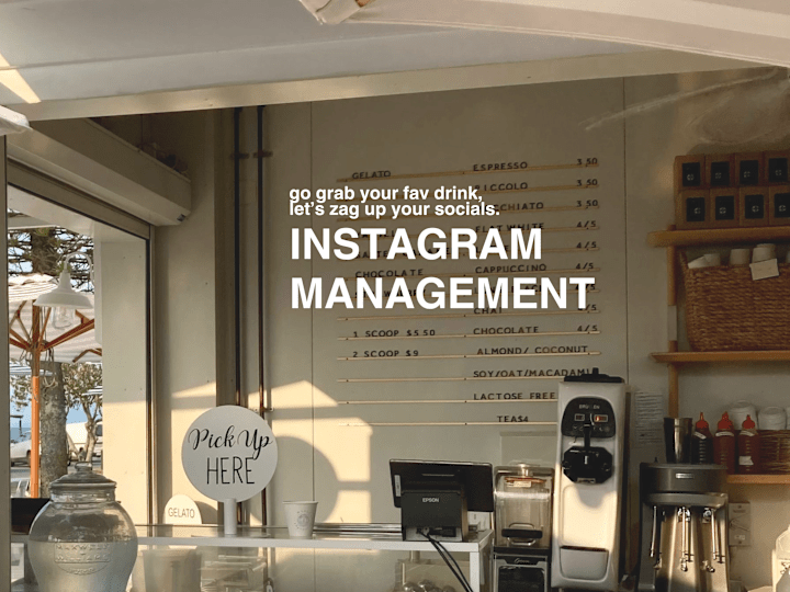 Cover image for instagram marketing & management