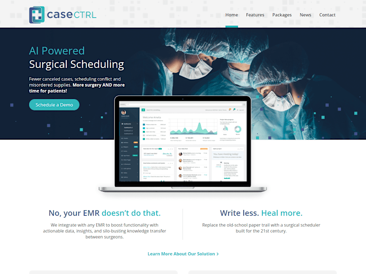 Cover image for CaseCTRL | Surgical Scheduling Software